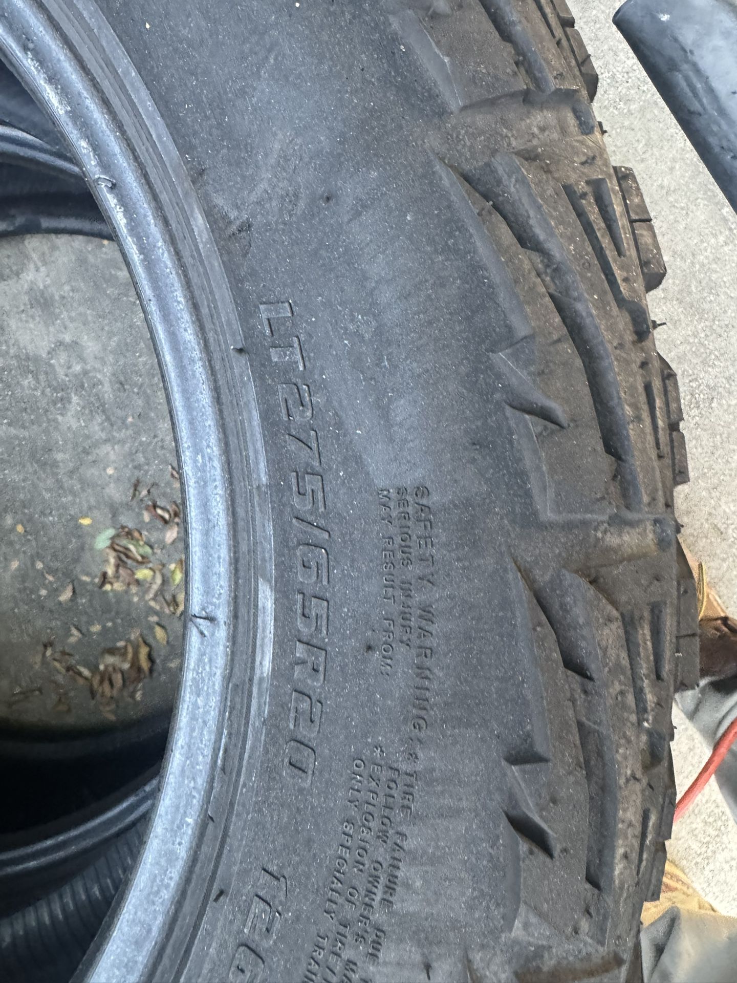 Mud Tires Lt275/65r20