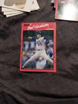 OREL HERSHISER BASEBALL CARD