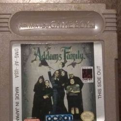 Adams Family Game Boy With 2nd  Mystery Game