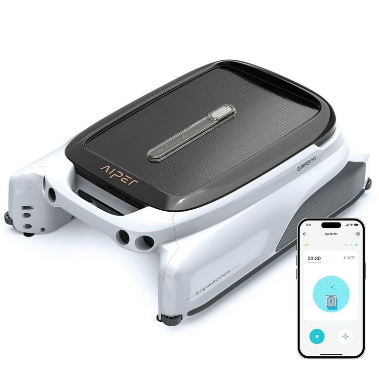 Aiper Surfer M1 Automatic Pool Skimmer Robotic Surface Cleaner