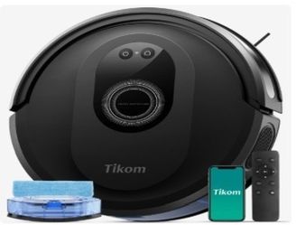 Robot Vacuum and Mop Combo, 5000Pa Robotic Vacuum Cleaner