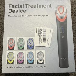 Bubloc 7-in-1 Facial Treatment Device Maximize & Boost Skin Care Absorption