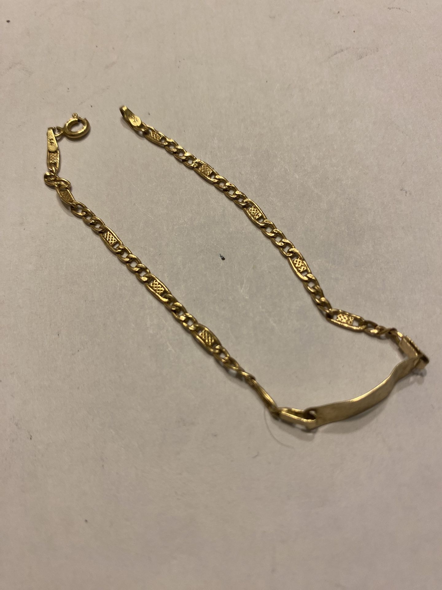 14K Gold Bracelet 