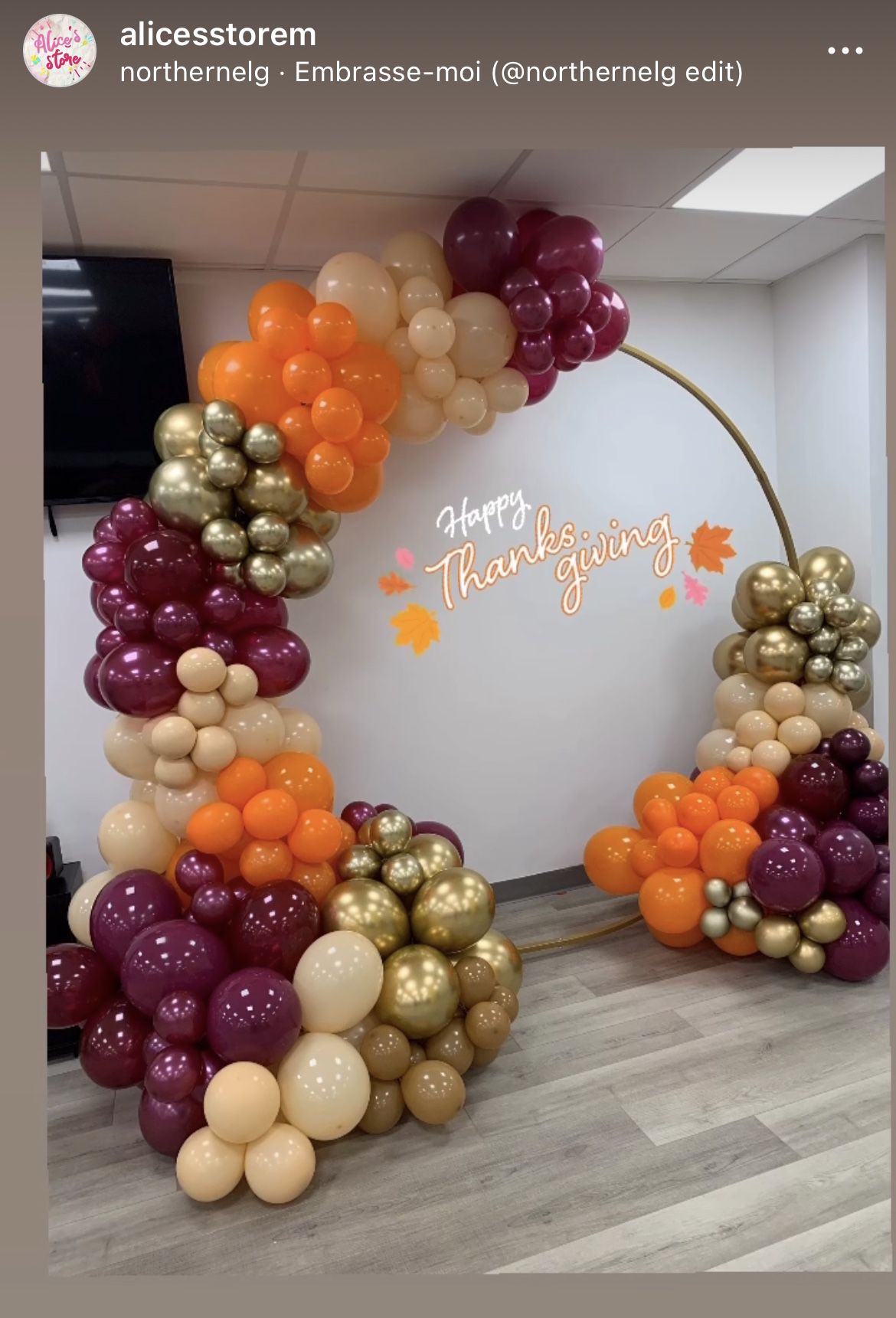 organic balloon arch /Baby Shower-birthday -party-decoration