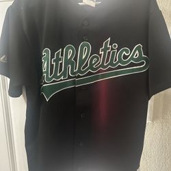 Oakland A Athletics Majestic Vintage Jersey 