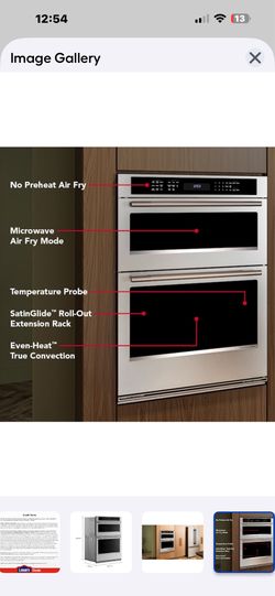 KitchenAid 30 inch microwave air fryer wall oven