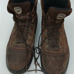 irish setter mens work boots size 12Laces clipped see pics 