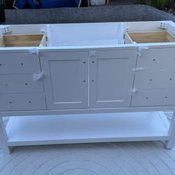 NEW :: 54 " Magnolia Single Bath Vanity :: White ::