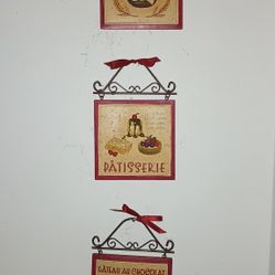 Set Of 3 Small Kitchen Decor