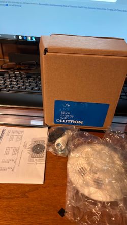 New Lutron LOS-CDT-500-WH 500 SQ ft dual tech celling occupancy motion sensor