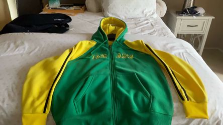 Unisex hooded zip up jacket
