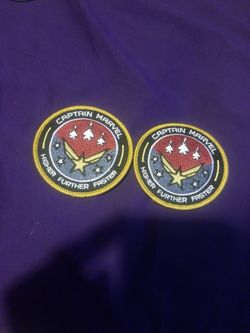 Captain Marvel Patches
