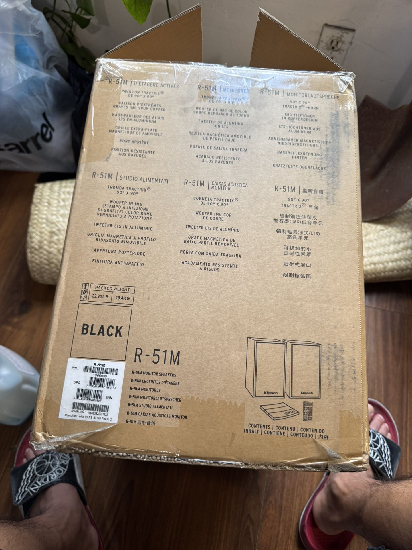 Klipsch REFERENCE R-51M  Monitor Speakers 