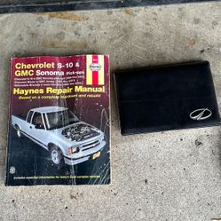 Oldsmobile Bravada / GMC Maintenance And Owners Manual 