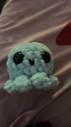 Crochet mini octopus