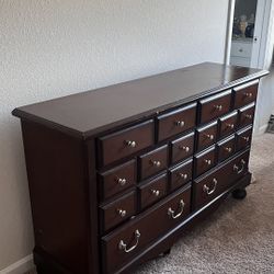Brown Wooden Dresser