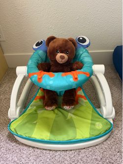 Fisher Price Sitting Up Baby Chair Frog