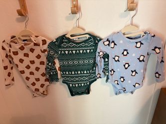 Old navy baby Christmas onesies