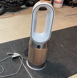 Dyson - Purifier Hot + Cool Formaldehyde - HP09 - Smart Tower Air Purifier, Heater and Fan - White/Gold (( FOR PARTS ))