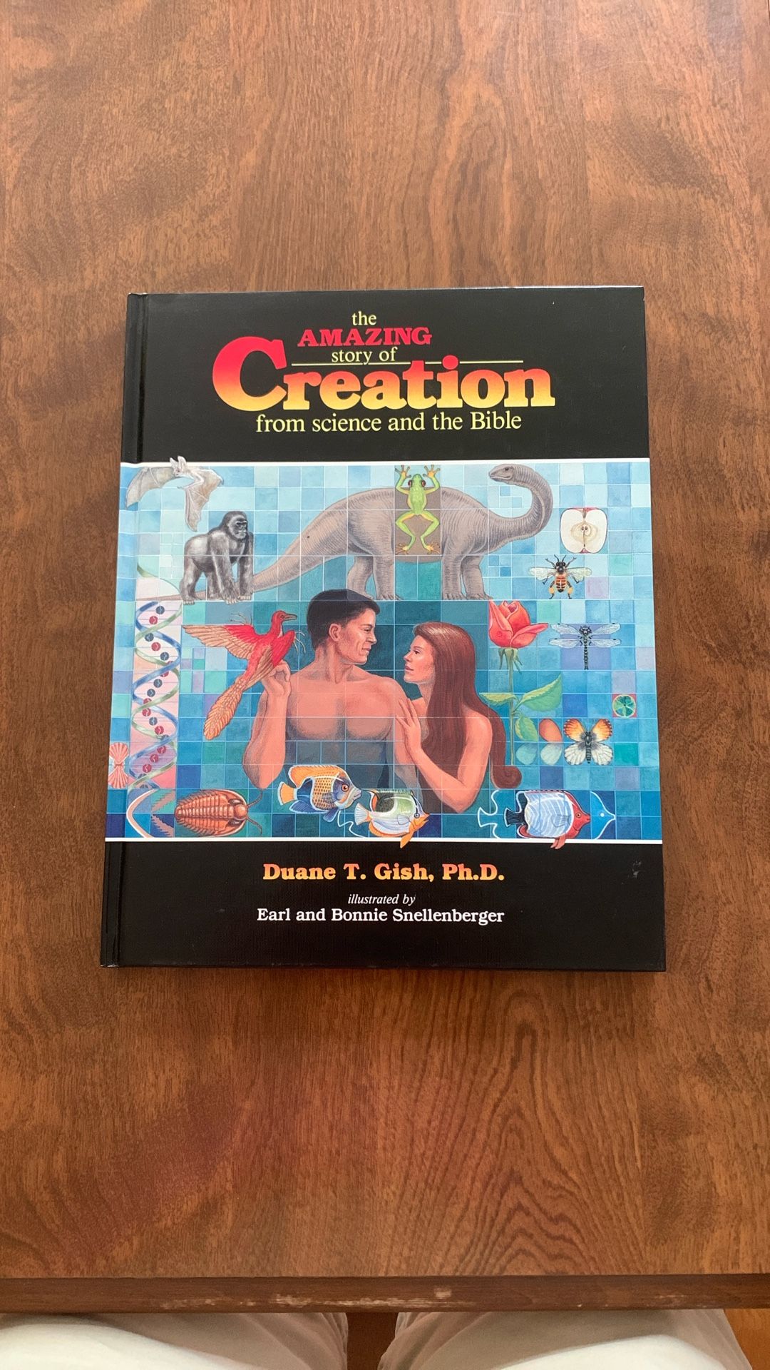 Hardback Book - The Amazing Story Of Creation From Science and the Bible