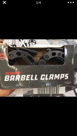 New Olympic Barbell Clamps quick release latch