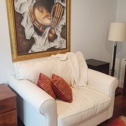 Like New Beige Single Couch - $120 - Doral 