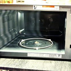 Sharp Carousel Stainless Steel Microwave with Inverter Technology