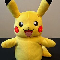 POKÉMON PIKACHU ELECTRIC CHARGE TALKING 13" PLUSH - LIGHTS UP & SOUND