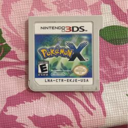 Pokémon X Nintendo 3DS