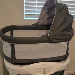 Graco sense2snooze bassinet with crying detection technology 