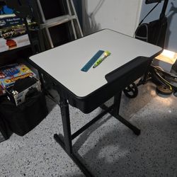 2x School Desk, Plus kids Balance Ball Chair