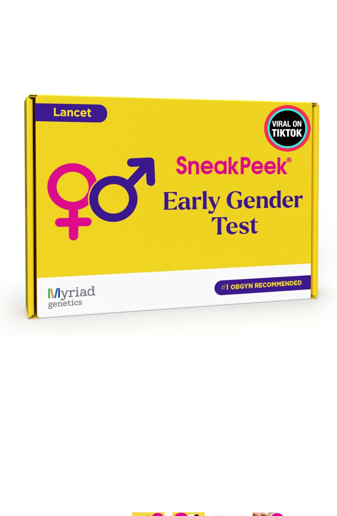 Sneakpeek Early Gender Test