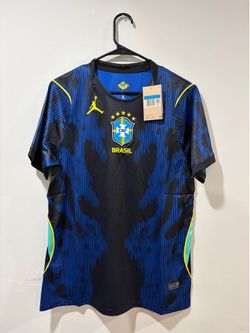 Jordan Brazil CBF Soccer Jersey