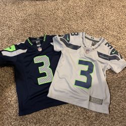 Seahawks Youth Small Jersey - $50 For Both 