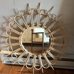 Sun Mirror Wall Decor