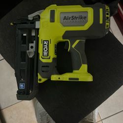 Ryobi Air strike Nail Gun Tool Only 60$