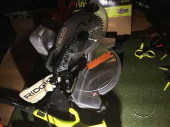 Like New Ridgid 12” Miter! Only 130 👍🏽