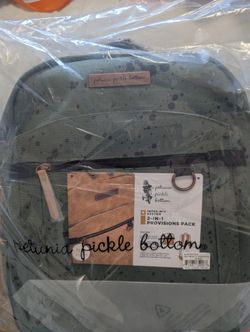 NWT Petunia Pickle Bottom Diaper Bag