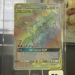 Moltres & Zapdos & Articuno GX (Secret) 