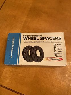 Burger Motorsports Wheel Spacers 18mm
