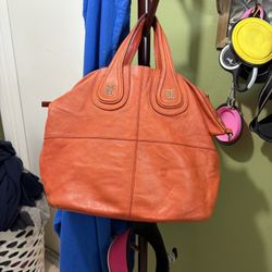 Orange Authentic Givenchy shoulder Bag 