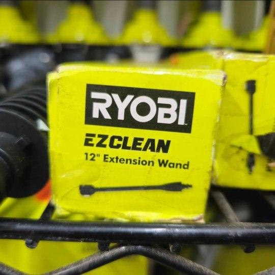 RYOBI EZClean 12" Power Cleaner Extension Wand, BLACK