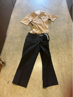 US Navy Enlisted NSU Uniform Set - Pristine Condition (Size 35R)