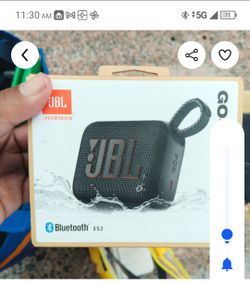 Portable Bluetooth speaker JBL