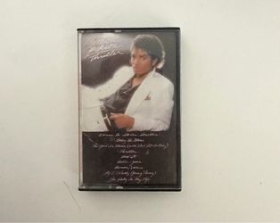 Michael Jackson , Thriller cassette tape