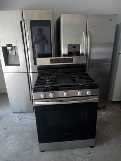 Five Eye Stainless Steel Gas Stove