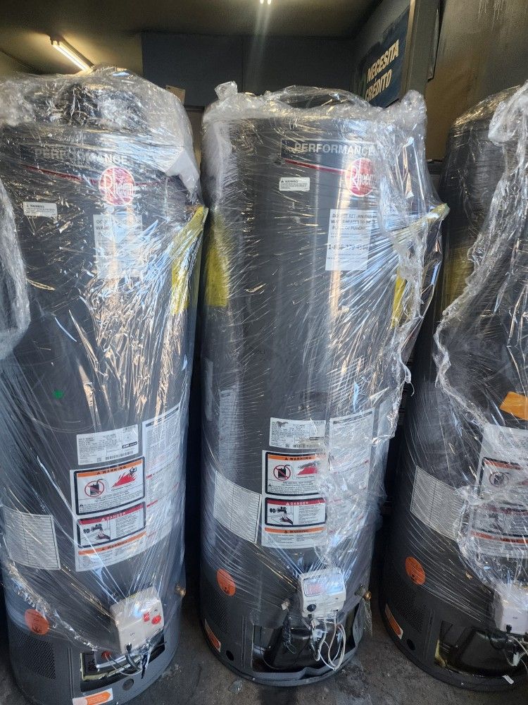 New Water Heater Rheem Performance