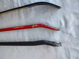 Pry Bar / Crowbar Tool Lot – 3 Pieces