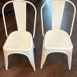 Metal Chairs - Set of Two 
