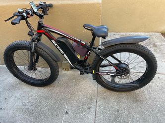 🔥🔥🔥SZTPS Sport Fat Tire Electric Bike Fully functional n equipped and charger kit included🔥🔥🔥